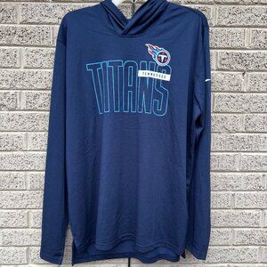 Nike Tennessee Titans Dri-Fit Lightweight Hood NWOT XL